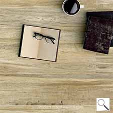 Palencia Beige 9 by 35 inch wood look tile plank